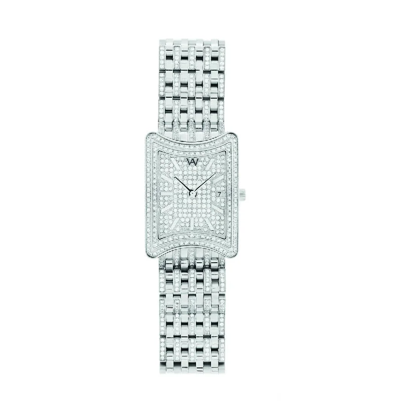 Watch - Aire Empress Swiss Made Full Diamond Luxury Limited Edition Watch For Women