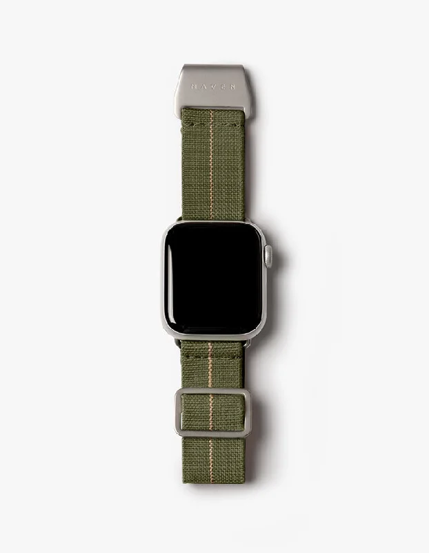 Apple Watch - Olive Parachute Band