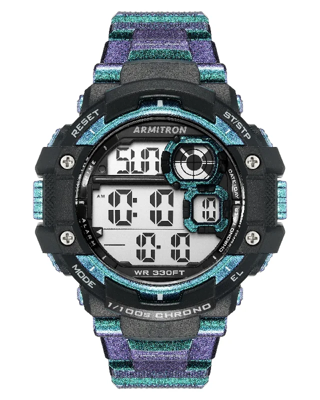 Armitron Chrono Pro™ | 54mm, Galaxy Holographic