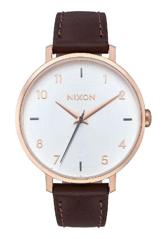 Arrow Leather - Rose Gold / Silver