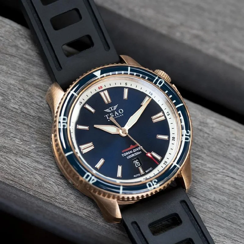 BRONZE TORSK-DIVER - MIDNIGHT BLUE