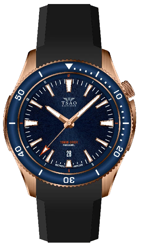 Bronze Torsk-Diver Pro Midnight Blue