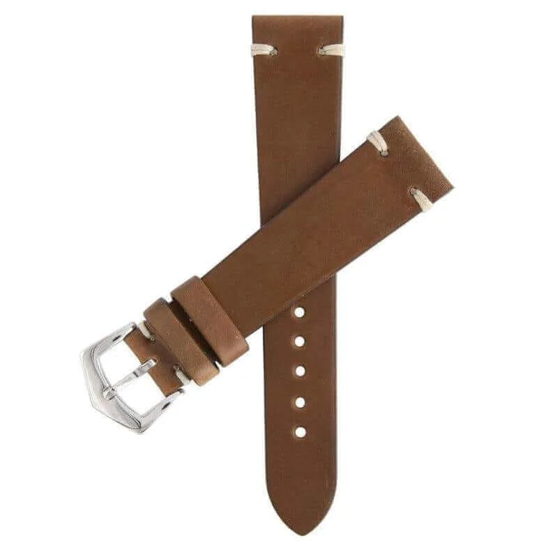 Brown Cordovan Leather Watch Strap