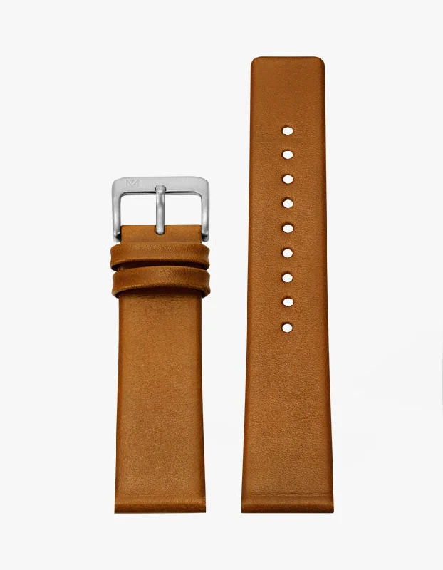 Deco Series - Brown Leather Watch Band