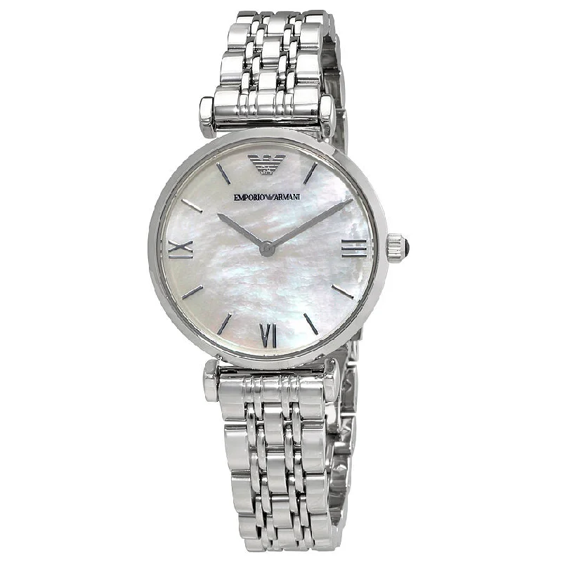 Emporio Armani Classic Mother of Pearl Dial Ladies Watch AR1682