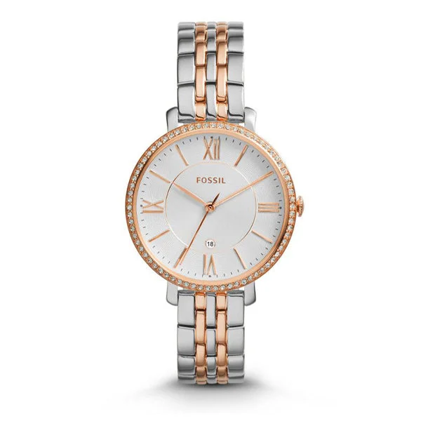 Fossil Jaqueline Two-Tone Stainless Steel Women's Watch ES3634