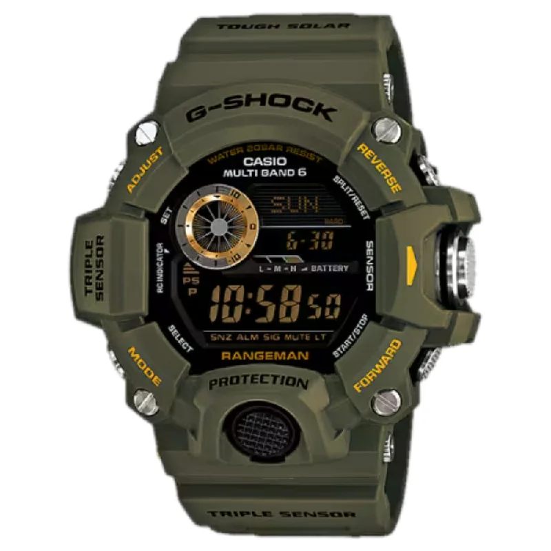 G-Shock Master of G Rangeman - Green, GW9400-3