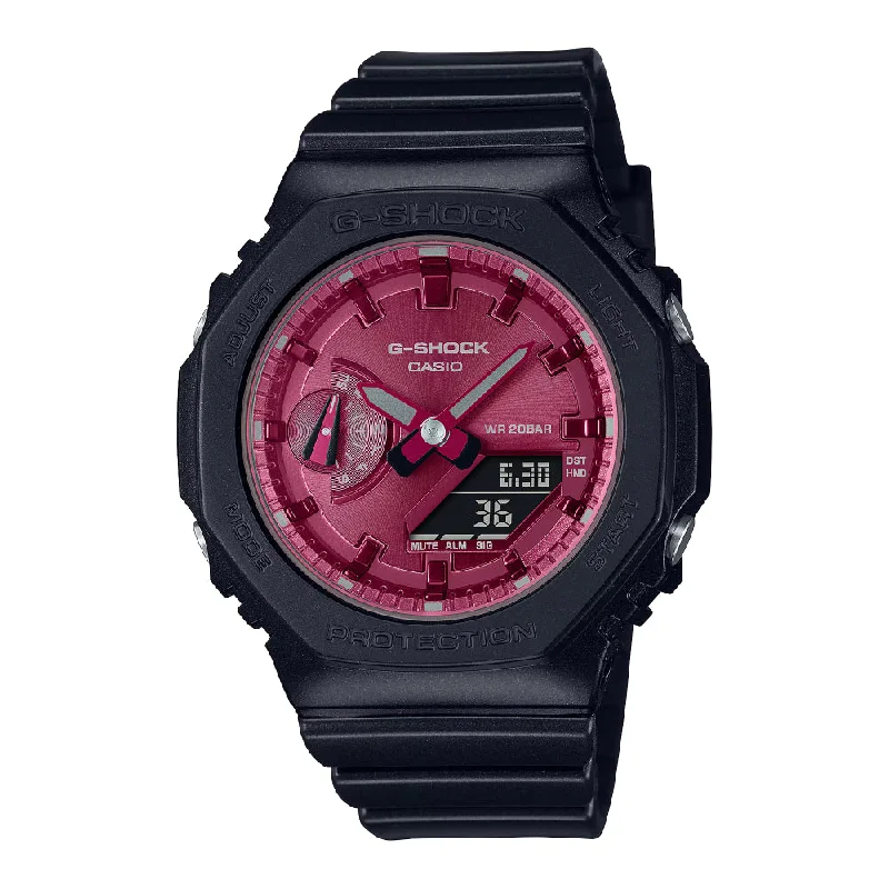 G-Shock Women's Analog-Digital, Pink Dial GMAS2100RB1A