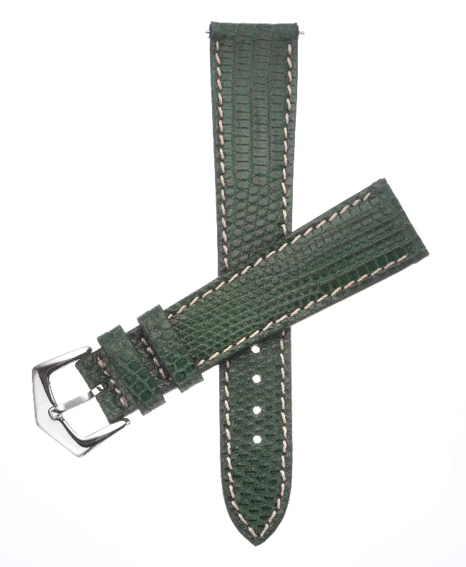 Green Lizard Watch Strap