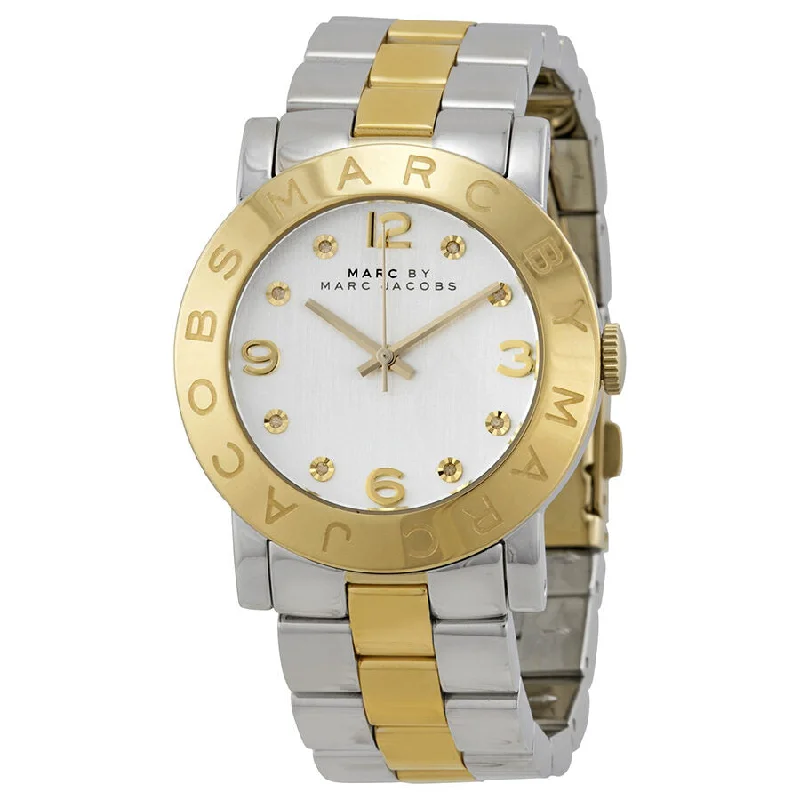 Marc By Marc Jacobs Amy Silver Dial Two-Tone Ladies Watch MBM3139