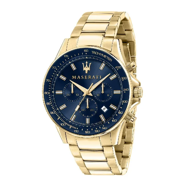 Maserati Sfida Analog Blue Dial Men's Watch R8873640008