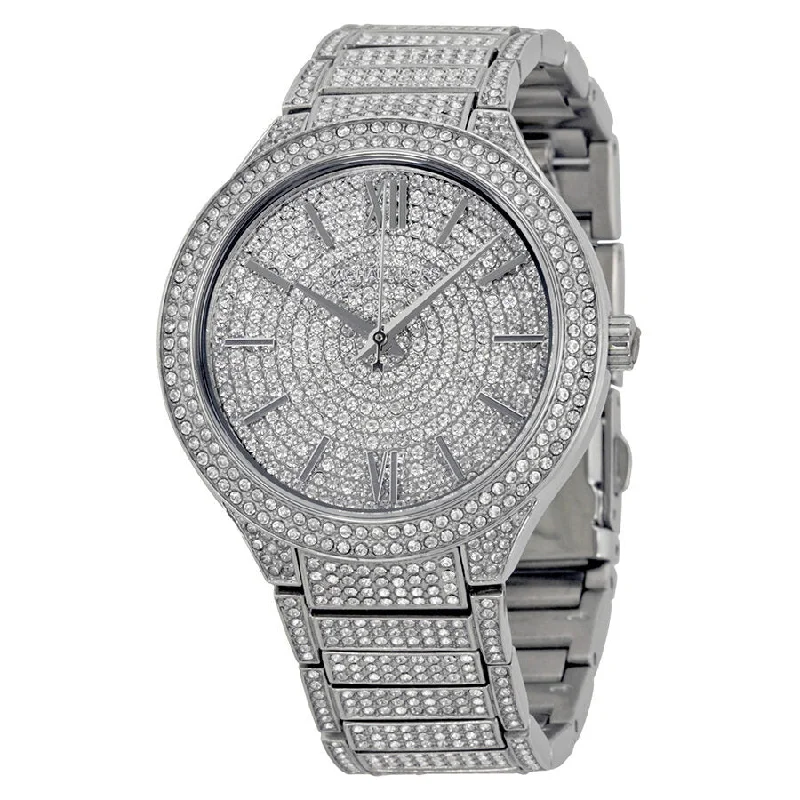 Michael Kors Kerry Crystal Pave Stainless Steel Ladies Watch MK3359