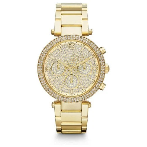 Michael Kors Parker Gold-tone Ladies Watch MK5856