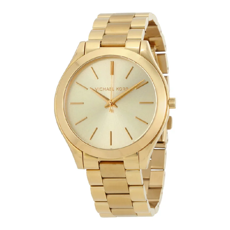 Michael Kors Runway Champagne Dial Ladies Watch MK3179