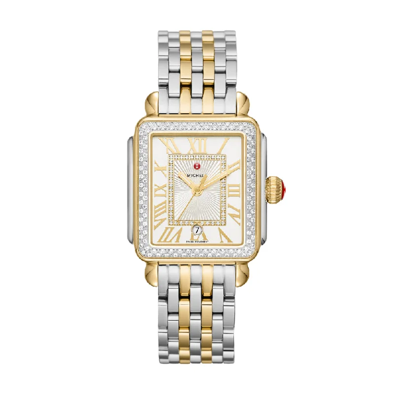 Michele Deco Madison Two-Tone Watch