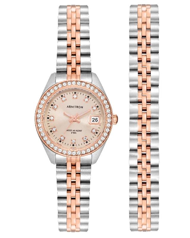 Minnie Crystal Gift Set™ | 26mm, Rose Gold