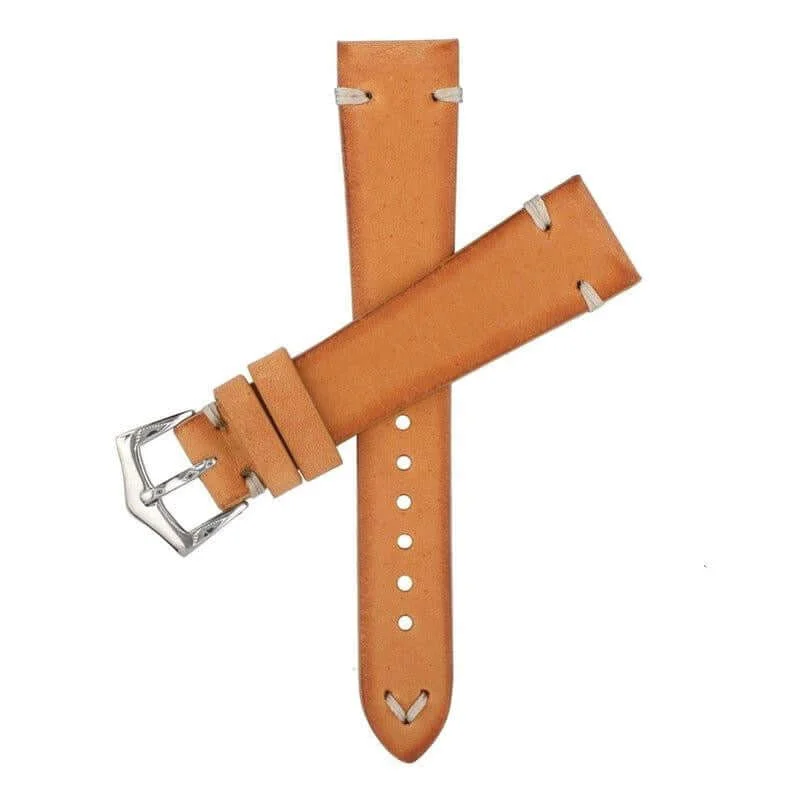 Natural Leather Vintage Watch Strap