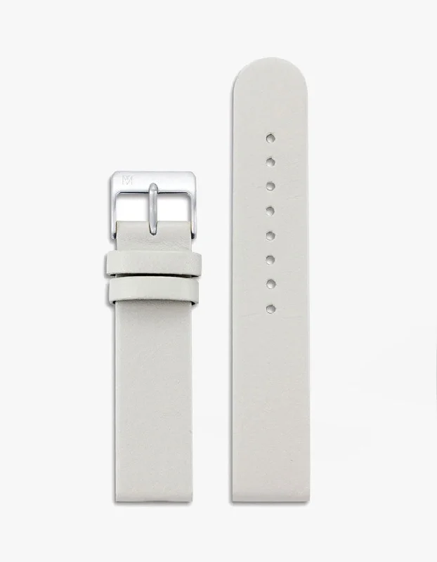 Off-white Leather Watch Band