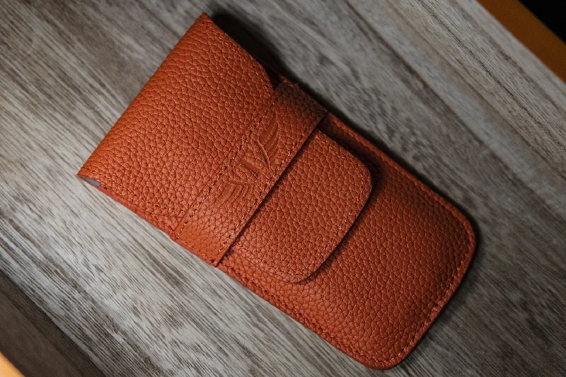 Orange Watch Pouch