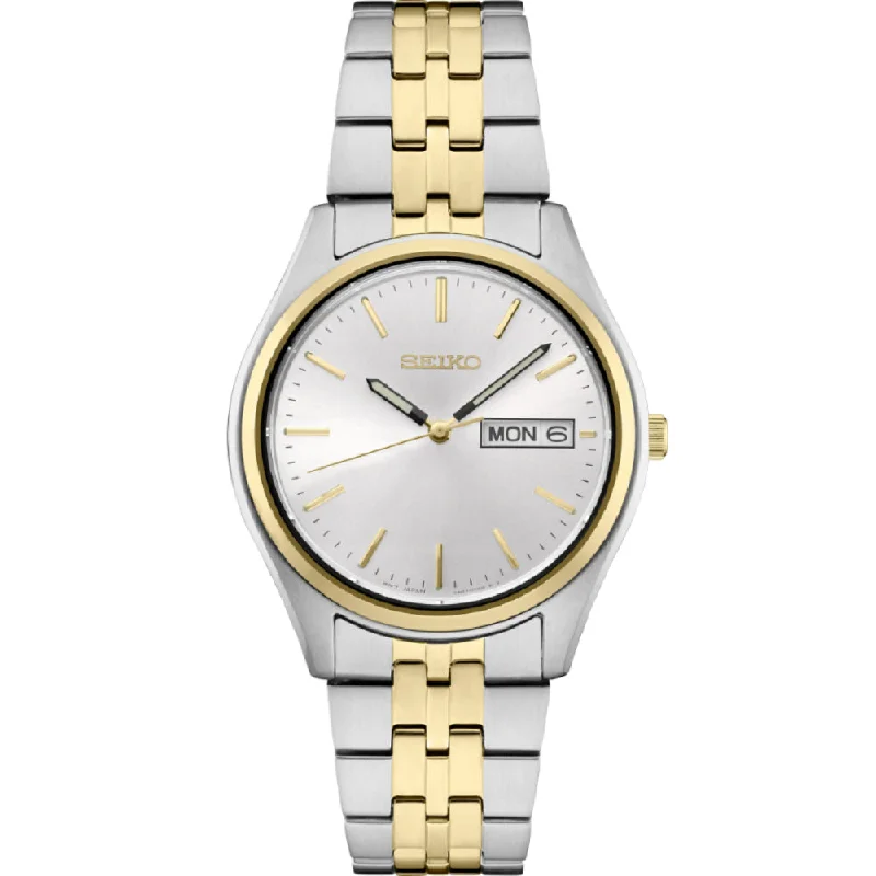 Seiko Essentials Collection 36.9mm Two Tone Quartz Watch