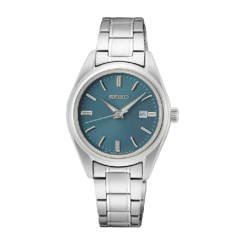 Seiko Essentials Ladies 29mm Quartz Stainless Steel Watch