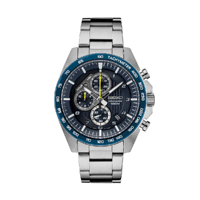 Seiko Essentials Tachymeter Quartz Chronograph Watch