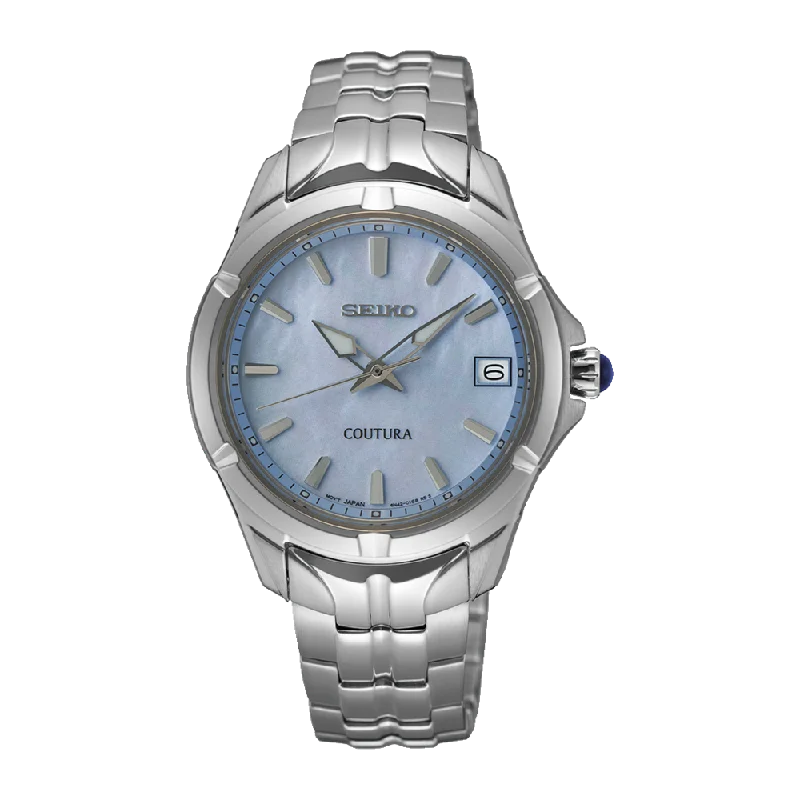 Seiko Ladies Coutura 34mm Quartz Watch, SUR583