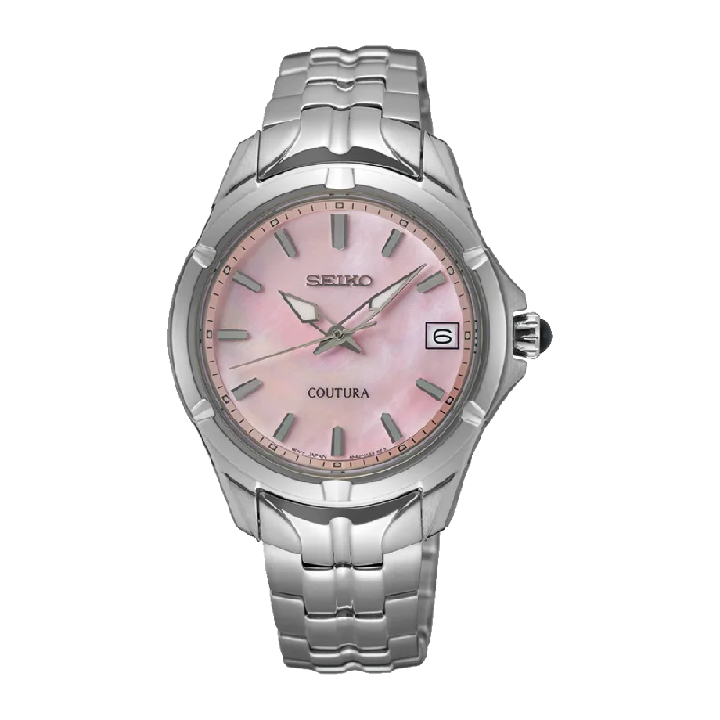 Seiko Ladies Coutura 34mm Quartz Watch, SUR585