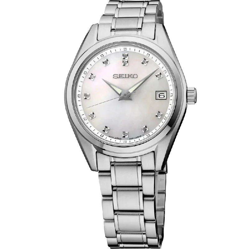 Seiko Ladies Diamonds Collection Quartz Watch, SUR579