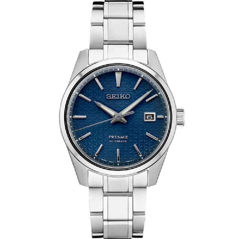 Seiko Presage Sharp Edge Series Automatic Blue Dial, SPB167