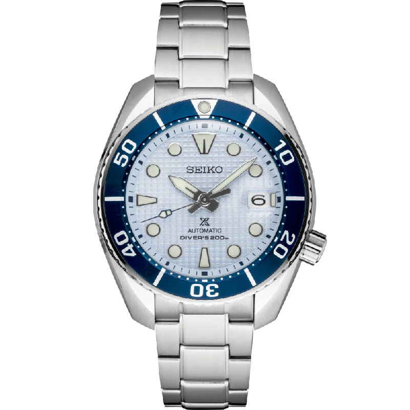 Seiko Prospex Ice Diver 45mm White Dial Stainless Automatic SPB179