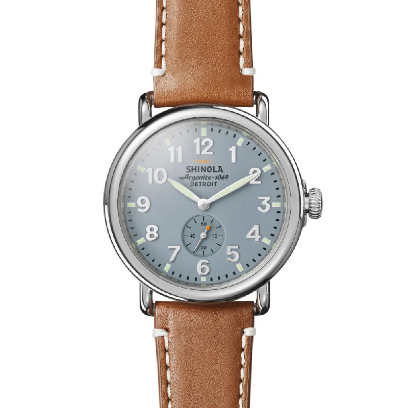 Shinola Gents 41mm Runwell-Slate Gray