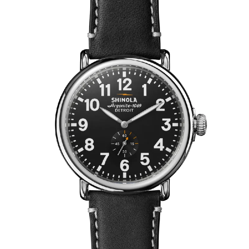 Shinola Gents 47mm Runwell-Black