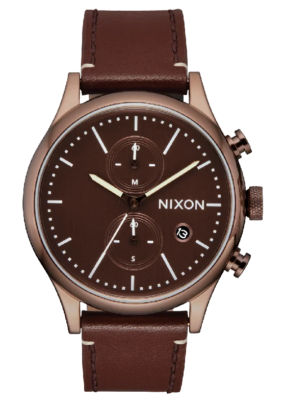 Station Chrono Leather - Chocolate / Cappuccino / Brown