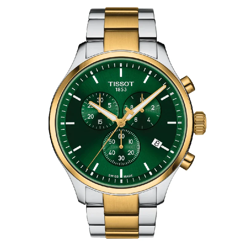 Two-Tone with Green Dial