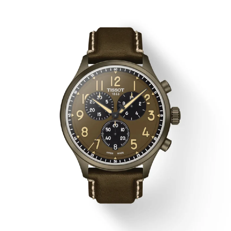 Khaki Dial with Khaki Leather Strap