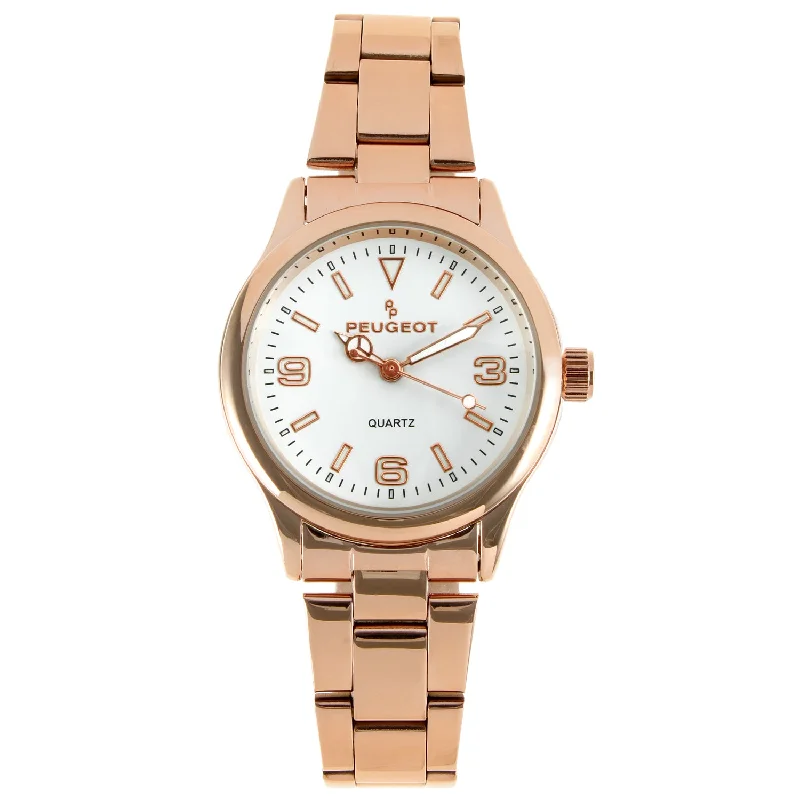 Women's Rose Gold Everyday Easy-Read 32mm Status Bracelet Watch